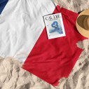 Flag of France - Beach towel - Caudie
