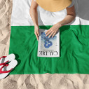 Drapeau de l'Italie - Serviette de plage - Caudie