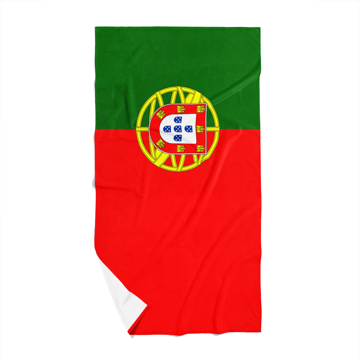 Drapeau du Portugal - Serviette de plage - Caudie