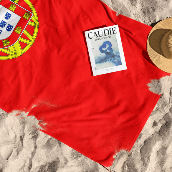 Drapeau du Portugal - Serviette de plage - Caudie