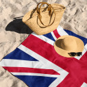 Drapeau du Royaume-Uni - Serviette de plage - Caudie