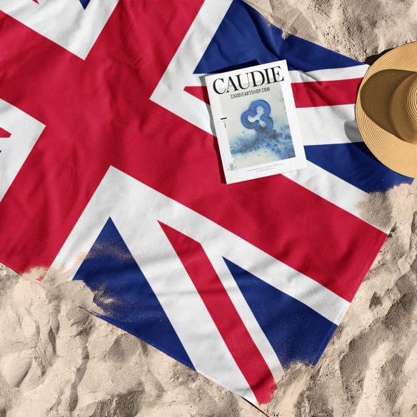 Drapeau du Royaume-Uni - Serviette de plage - Caudie
