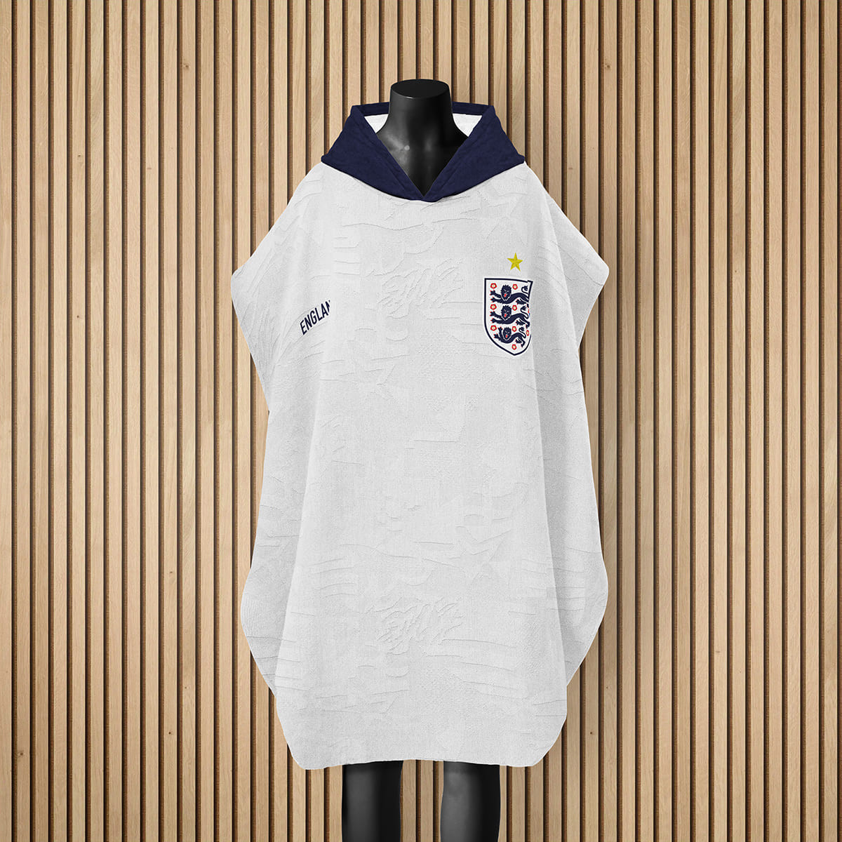 Équipe d'Angleterre foot 2026 - Poncho de bain - Caudie