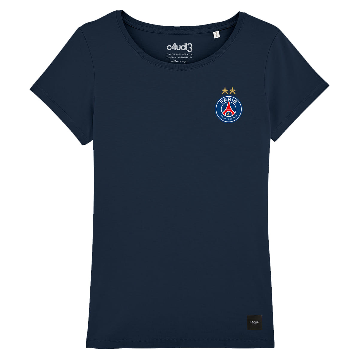 PSG 2 stars champions league 2026 - Women s t-shirt - Caudie