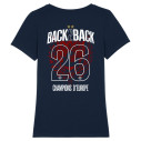 PSG 2 stars champions league 2026 - Women s t-shirt - Caudie