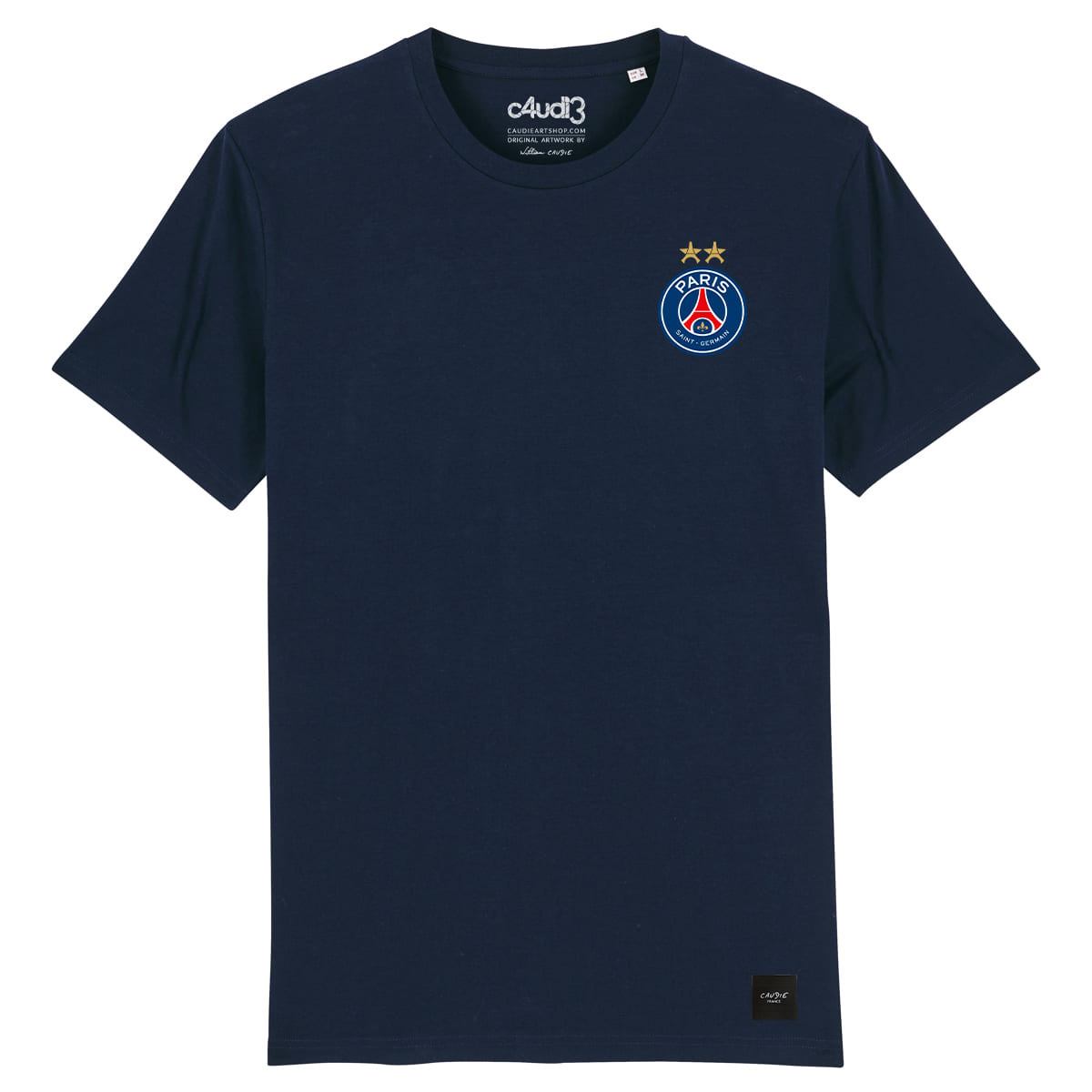 PSG 2 stars champions league 2026 - Men s t-shirt - Caudie