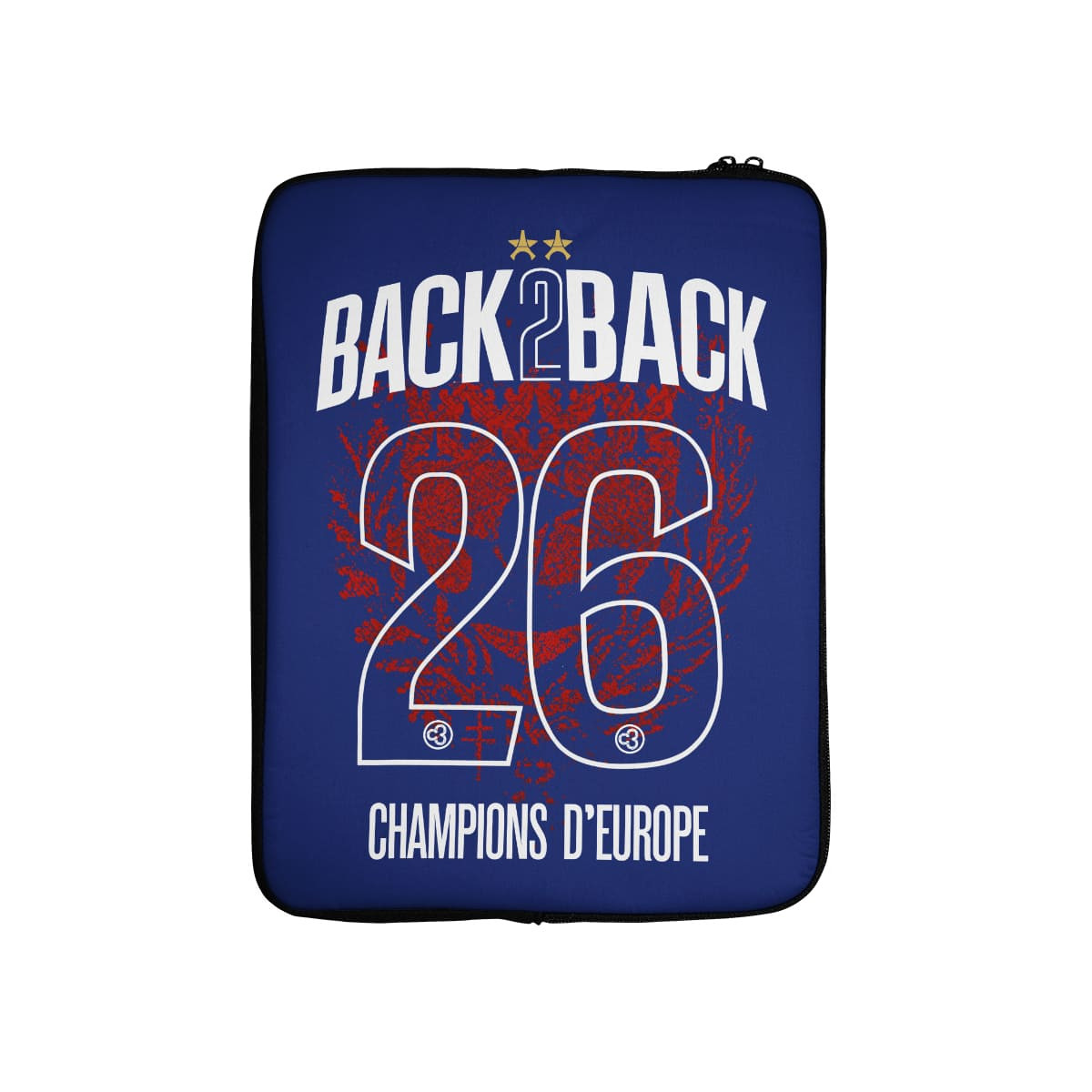 PSG 2 stars champions league 2026 - Laptop sleeve - Caudie