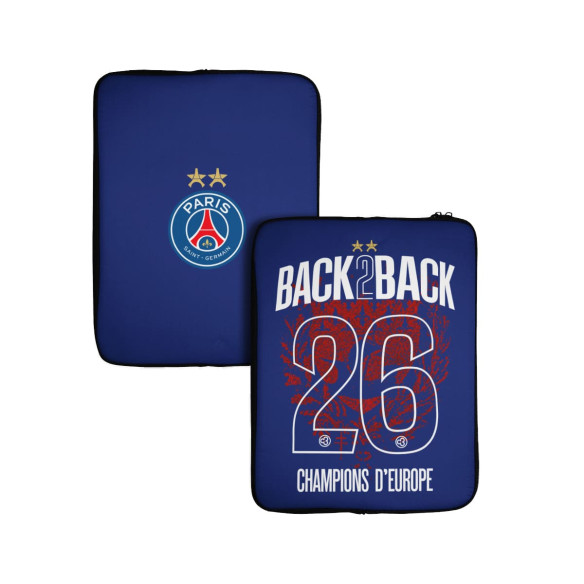 PSG 2 stars champions league 2026 - Laptop sleeve - Caudie