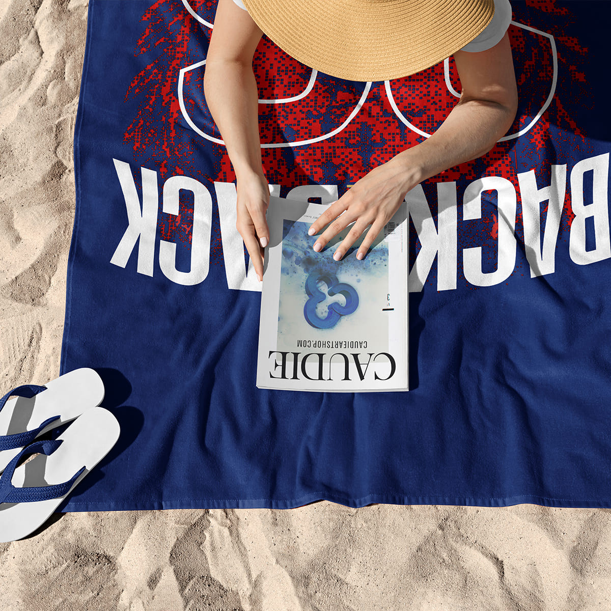 PSG 2 stars champions league 2026 - Beach towel - Caudie