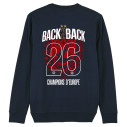 PSG 2 étoiles ligue des champions 2026 - Sweat enfant - Caudie