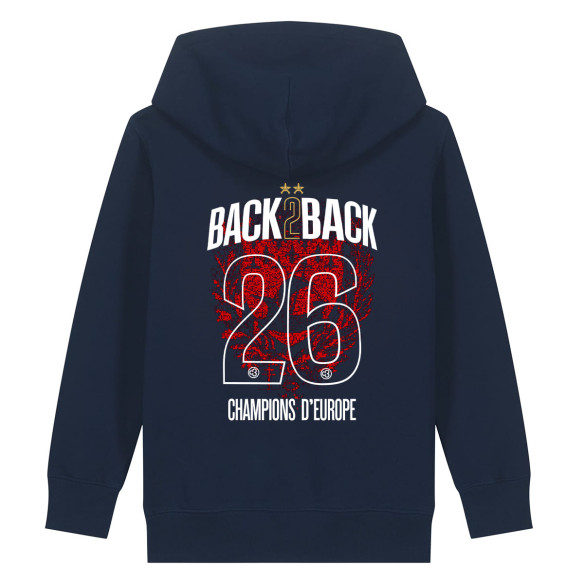 PSG 2 stars champions league 2026 - Kid s hoodie - Caudie