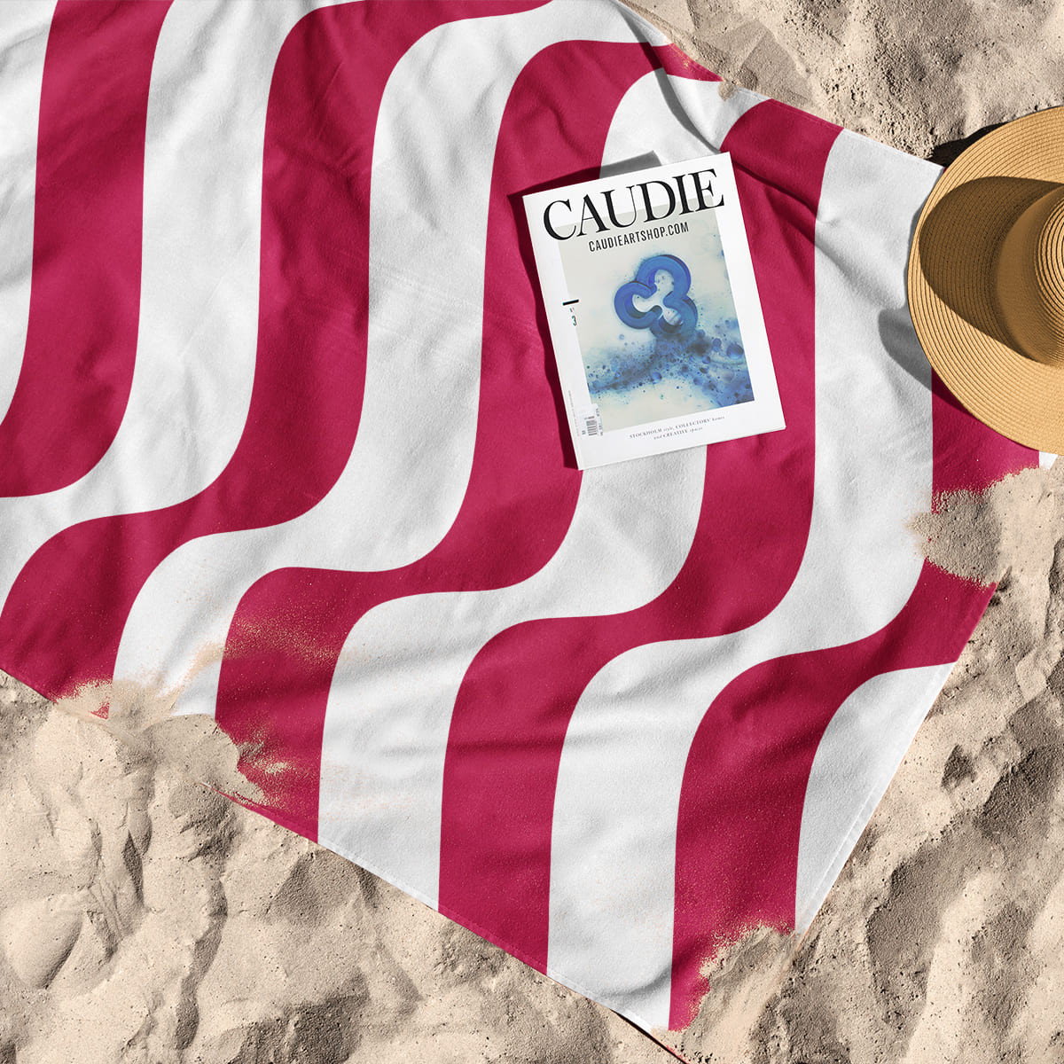 Équipe des États-Unis d'Amérique foot 2026 - Serviette de plage - Caudie