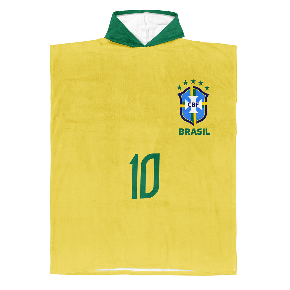 Brazil soccer team 2026 - Bath poncho - Caudie