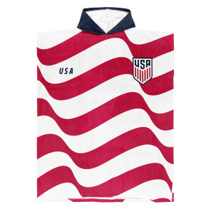 Équipe des États-Unis d'Amérique foot 2026 - Poncho de bain - Caudie