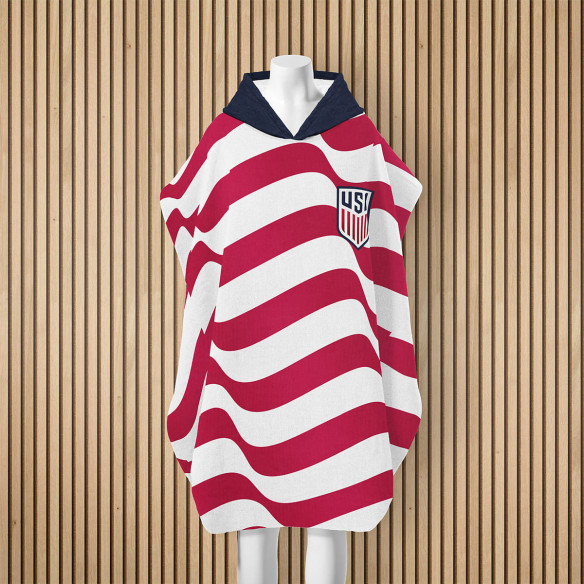 United States of America soccer team 2026 - Bath poncho - Caudie