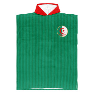 Équipe d'Algérie foot 2026 - Poncho de bain - Caudie