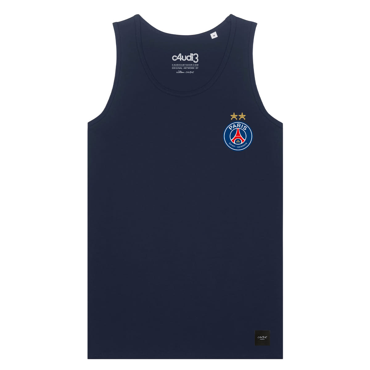 PSG 2 stars champions league 2026 - Men s tank top - Caudie