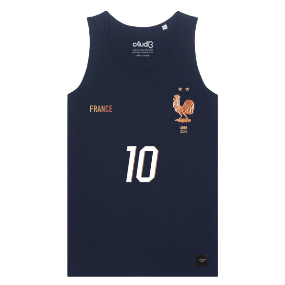 Team France soccer 2026 - Men s tank top - Caudie