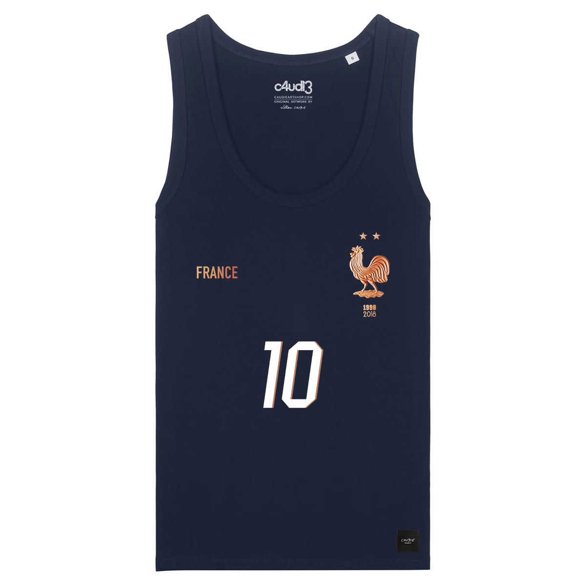 Team France soccer 2026 - Women s tank top - Caudie
