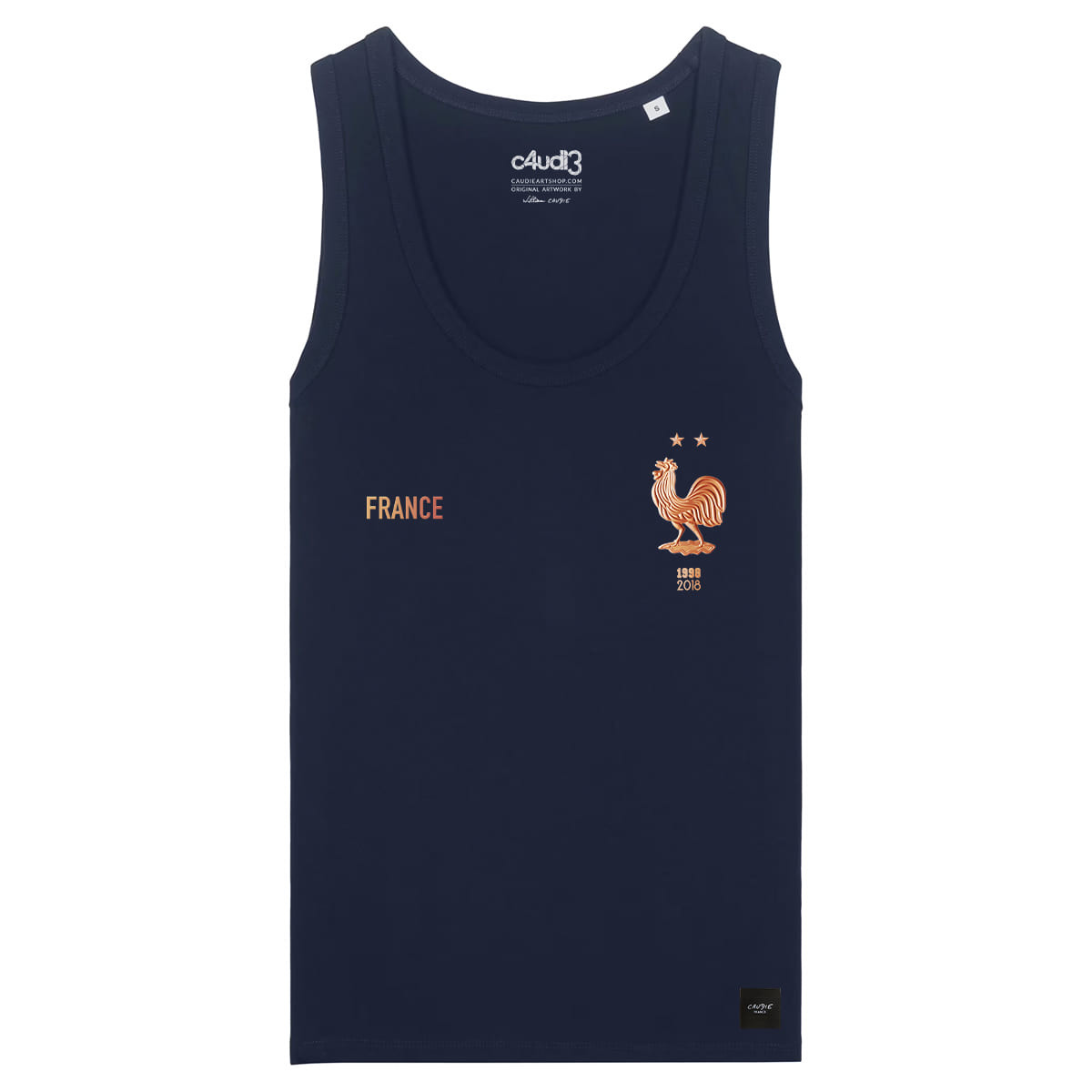 Team France soccer 2026 - Women s tank top - Caudie