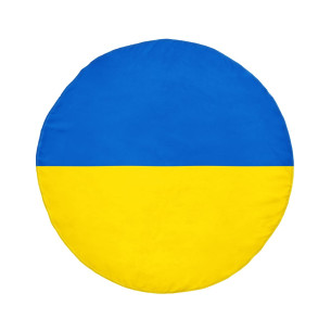 Ukraine flag - Round beach towel - Caudie