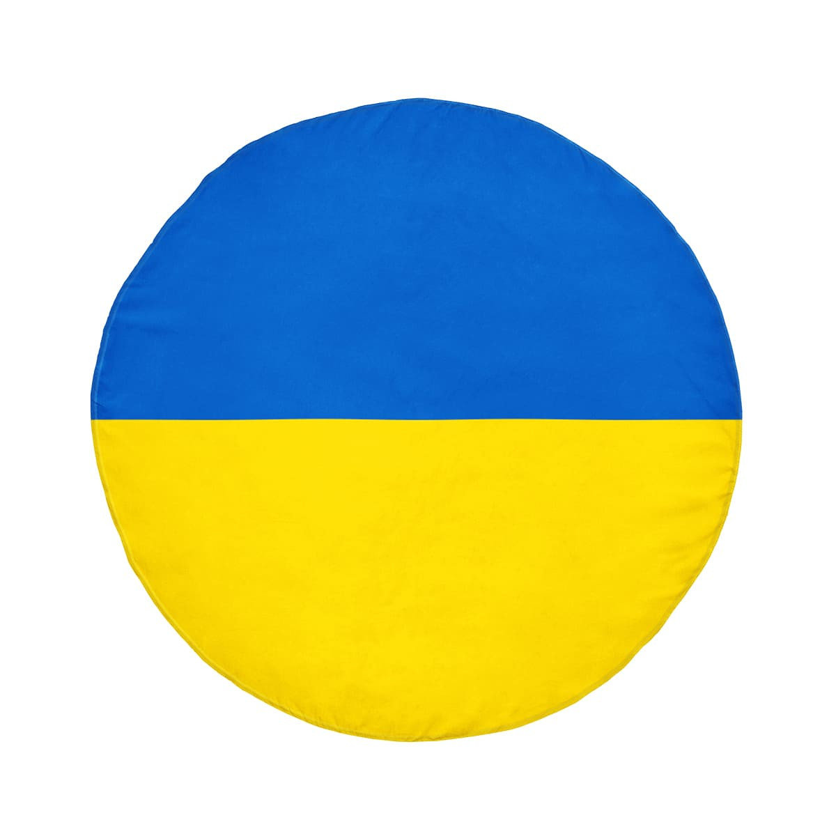 Drapeau Ukraine - Serviette de plage ronde - Caudie