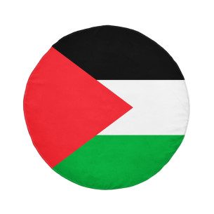 Palestine flag - Round beach towel - Caudie