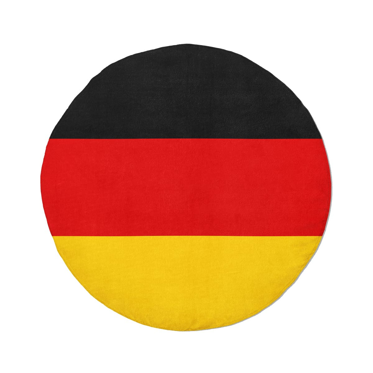 Drapeau de l'Allemagne - Serviette de plage ronde - Caudie