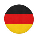 Drapeau de l'Allemagne - Serviette de plage ronde - Caudie