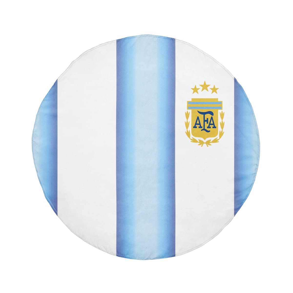 Argentina soccer team 2026 - Round beach towel - Caudie