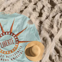 Nos différences nous unissent (v3) - Serviette de plage ronde - Caudie