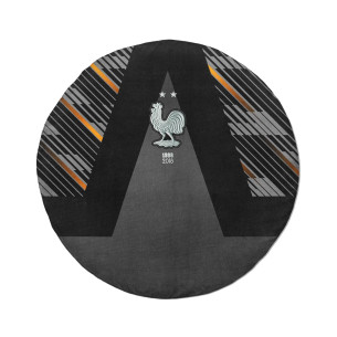 Goalkeeper France soccer team 2026 - Round beach towel - Caudie