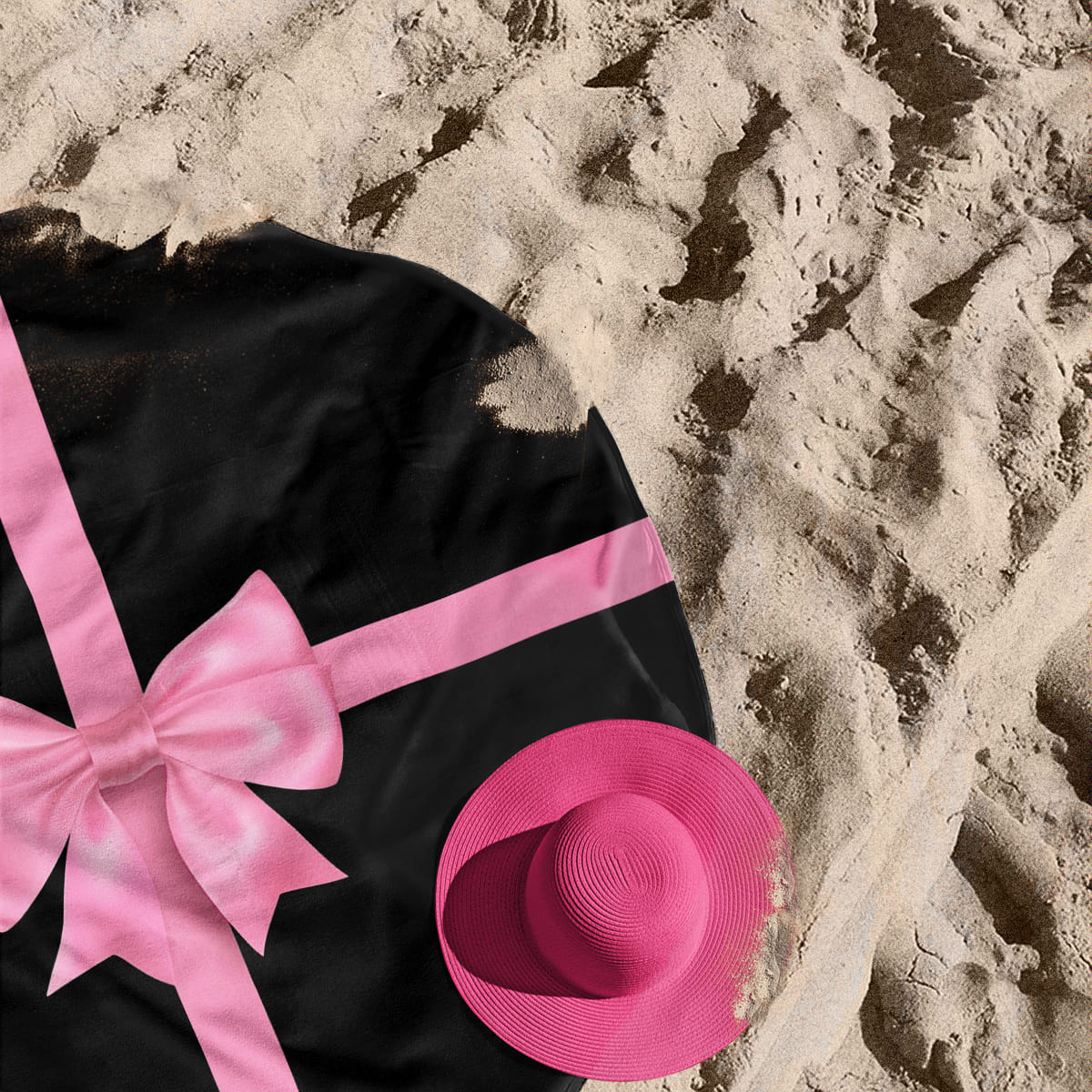 Cercueil - Squid Game - Serviette de plage ronde - Caudie