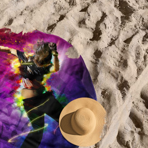 RnB - Round beach towel - Caudie 2