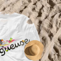 Blogueuse - Round beach towel - Caudie