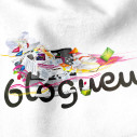 Blogueuse - Serviette de plage ronde - Caudie