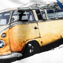 Combi - Serviette de plage ronde - Caudie