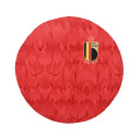 Équipe de Belgique foot 2026 - Serviette de plage ronde - Caudie
