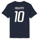 Équipe de France foot 2026 Mbappe 10 - T-shirt homme - Caudie
