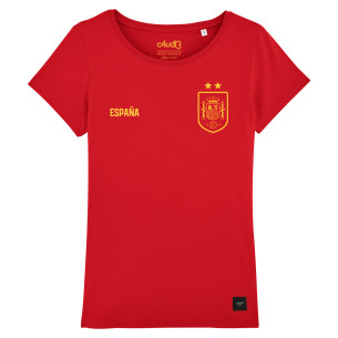 Équipe d'Espagne foot 2 étoiles 2026 - T-shirt femme - Caudie