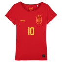 Équipe d'Espagne foot 2 étoiles 2026 - T-shirt femme - Caudie