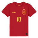 Équipe d'Espagne foot 2 étoiles 2026 - T-shirt enfant - Caudie