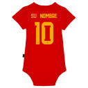 Équipe d'Espagne foot 2 étoiles 2026 - Body bébé -