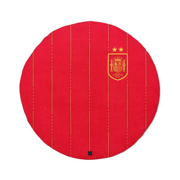 Spain soccer team 2 stars 2026 - Round beach towel - Caudie