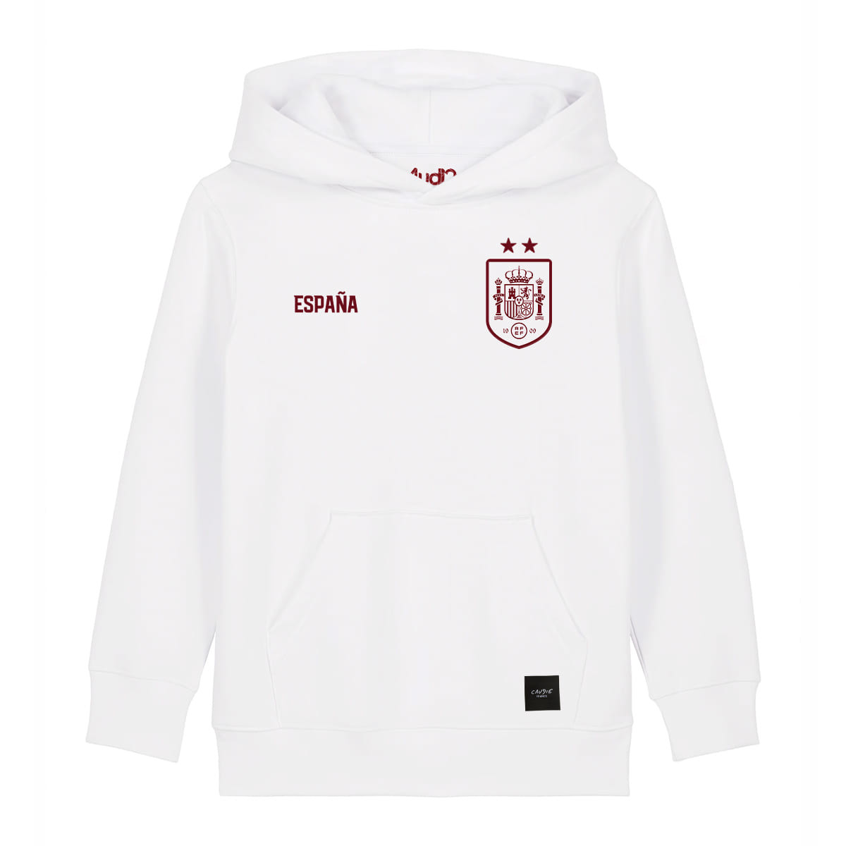 Équipe d'Espagne foot 2 étoiles 2026 - Hoodie enfant - Caudie
