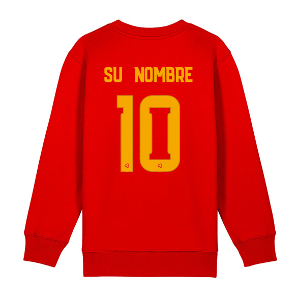 Équipe d'Espagne foot 2 étoiles 2026 - Sweat enfant - Caudie