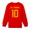 Équipe d'Espagne foot 2 étoiles 2026 - Sweat enfant - Caudie