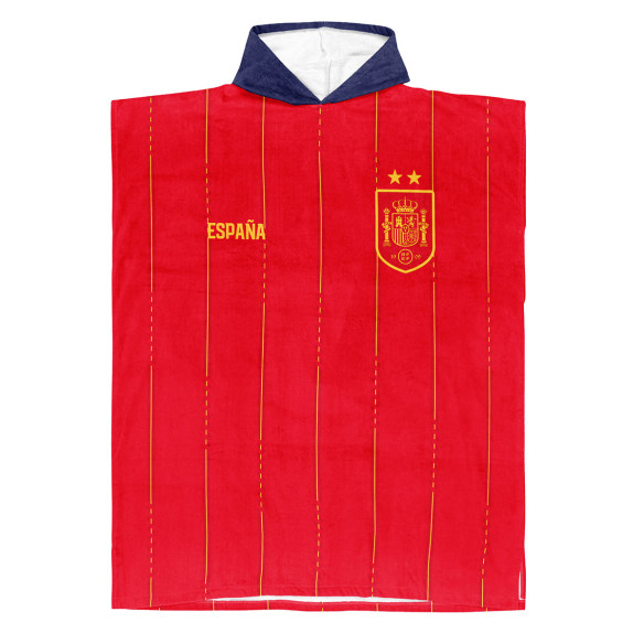 Spain soccer team 2 stars 2026 - Bath poncho - Caudie