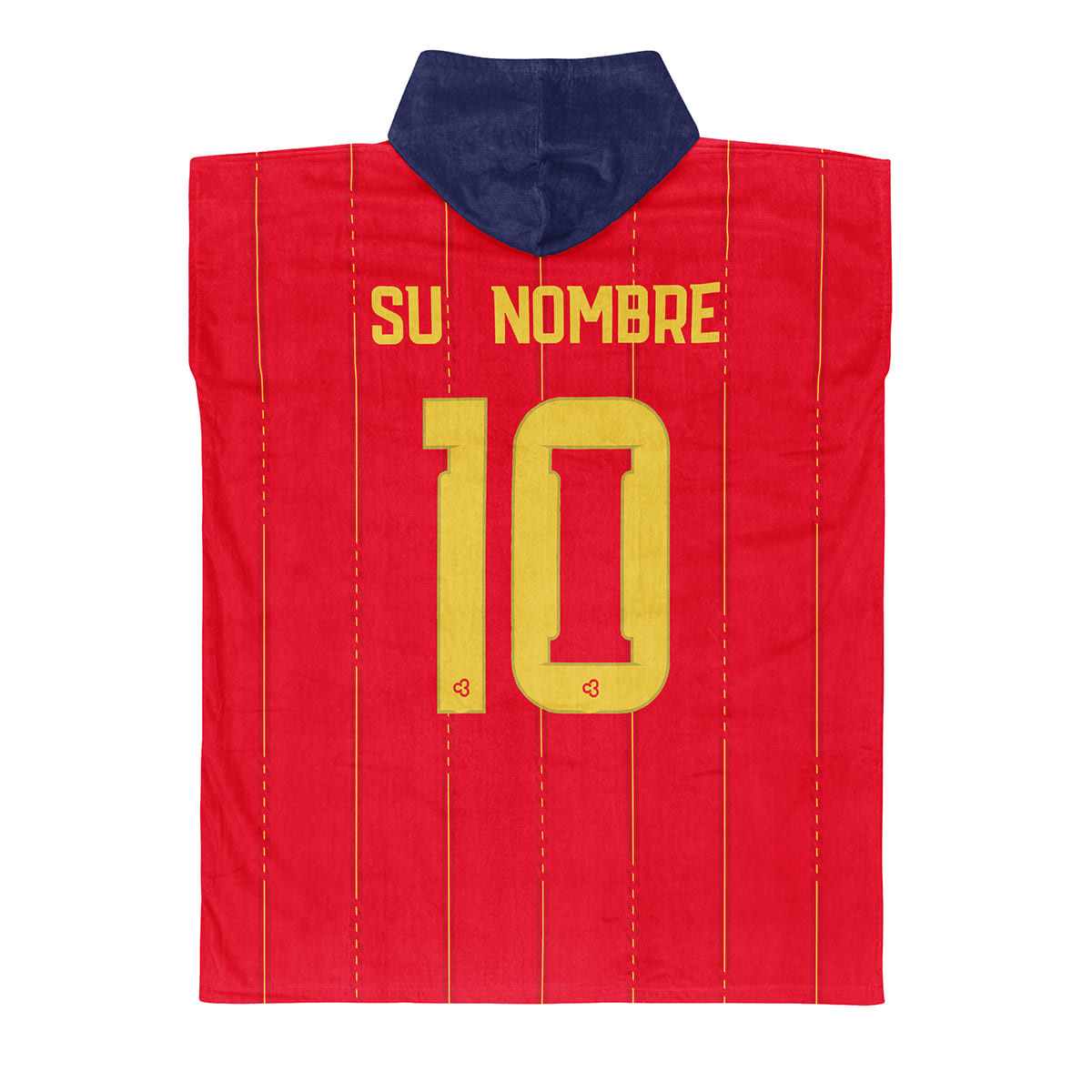 Spain soccer team 2 stars 2026 - Bath poncho - Caudie