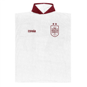 Équipe d'Espagne foot 2 étoiles 2026 - Poncho de bain - Caudie